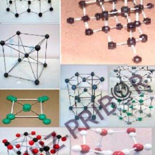 Набор моделей кристаллических решеток 